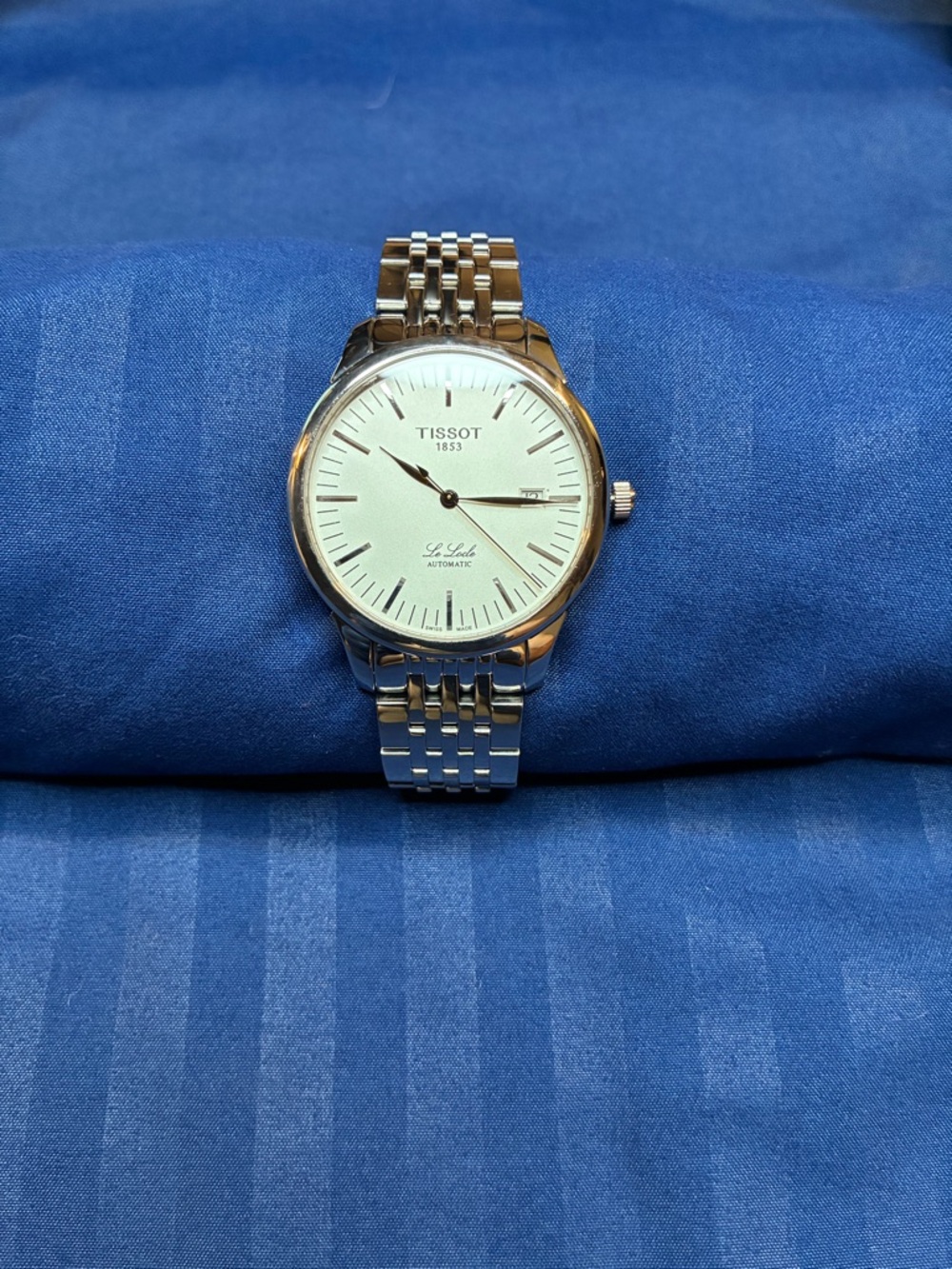 Tissot Silver Dial Stainless Steel Bracelet Watch